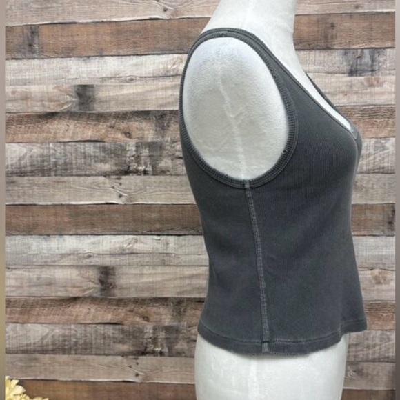 AMO Charcoal Tank Top - Picture 2 of 4